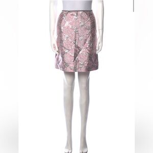 RARE PRADA SS 2003 brocade skirt